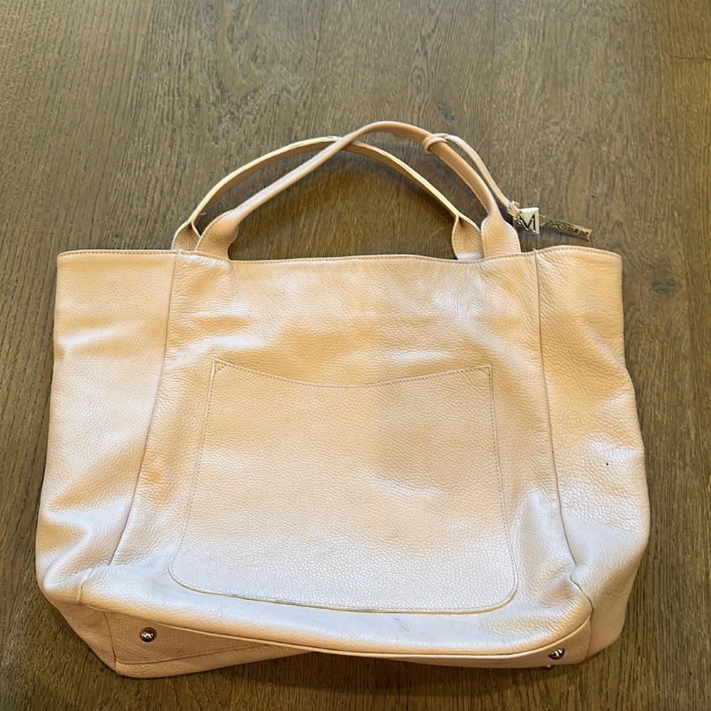 Blush Leather Tote bag